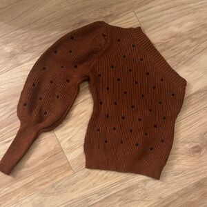 One Shoulder Knit Sweater size Small